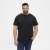 North Latitude T-Shirt O-Neck Black TALL - TALL koszulki - Koszulki dla wysokich mężczyzn