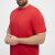 North Latitude T-Shirt O-Neck Red TALL - TALL koszulki - Koszulki dla wysokich mężczyzn