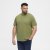 North Latitude T-Shirt O-Neck Olive Green TALL - TALL koszulki - Koszulki dla wysokich mężczyzn
