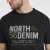 North Latitude Denim Printed T-Shirt Black TALL - TALL koszulki - Koszulki dla wysokich mężczyzn
