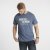 North Latitude Denim Printed T-Shirt Blue Melange TALL - TALL koszulki - Koszulki dla wysokich mężczyzn