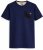 Motley Denim Milan T-shirt Granatowy - Koszulki - T-shirty meskie Duże Rozmiary - 2XL-14XL