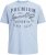 Jack & Jones Alex Koszulka Jasnoniebieska - Koszulki - T-shirty meskie Duże Rozmiary - 2XL-14XL