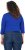 Ulla Popken Versatile Surplice Wrap Tie Hem Bolero Top Cobalt Blue - T-shirty - 