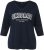 Ulla Popken City Name Graphic Tee Navy - Koszulki z nadrukiem dla kobiet - 