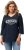 Ulla Popken City Name Graphic Tee Navy - Koszulki z nadrukiem dla kobiet - 