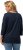 Ulla Popken City Name Graphic Tee Navy - Koszulki z nadrukiem dla kobiet - 