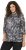Ulla Popken Mesh Butterfly Wing Layered Tee Black - T-shirty - 