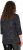 Ulla Popken Animal Print 3/4 Sleeve V-Neck Tee Black - T-shirty - 