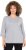 Ulla Popken Decorative Seam Short Sleeve Tee Grey - T-shirty - 