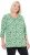 Ulla Popken Graphic Flower A-Line 3/4 Sleeve Tee Apple Green - T-shirty - 