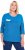 Ulla Popken Paper Boat Print 3/4 Sleeve Tee Pacific Blue - Koszulki z nadrukiem dla kobiet - 