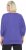 Ulla Popken Quick Drying Batwing Sleeve Tee Blueberry - Koszulki z nadrukiem dla kobiet - 