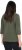 Ulla Popken Textured Lettering 3/4 Sleeve Tee Olive - Koszulki z nadrukiem dla kobiet - 