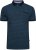 Kam Jeans 5527 AOP Pique Polo with Tipping on Collar/Cuffs Navy - Koszulki polo - Koszulki Polo 2XL-8XL