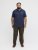 Jack & Jones College Logo Short Sleeve Polo Shirt Blue - Koszulki polo - Koszulki Polo 2XL-8XL