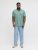 Jack & Jones College Logo Short Sleeve Polo Turquoise - Koszulki polo - Koszulki Polo 2XL-8XL