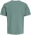 Jack & Jones College Logo Crew Neck T-Shirt Turquoise - Koszulki - T-shirty meskie Duże Rozmiary - 2XL-14XL