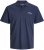 Jack & Jones College Logo Short Sleeve Polo Shirt Blue - Koszulki polo - Koszulki Polo 2XL-8XL