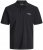 Jack & Jones College Logo Polo Short Sleeve Black - Koszulki polo - Koszulki Polo 2XL-8XL