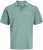 Jack & Jones College Logo Short Sleeve Polo Turquoise - Koszulki polo - Koszulki Polo 2XL-8XL