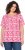 Ulla Popken Coral Reef Printed Short Sleeve V-Neck Tee Lychee - Koszulki z nadrukiem dla kobiet - 