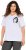 Ulla Popken Embroidered Face Motif Short Sleeve V-Neck Tee Light Grey Melange - Koszulki z nadrukiem dla kobiet - 