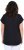 Ulla Popken Metallic Animal Cap Sleeve Graphic Tee Black - Koszulki z nadrukiem dla kobiet - 
