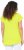 Ulla Popken Half-Sleeve A-line V-Neck Boat Pattern T-Shirt Lime - Koszulki z nadrukiem dla kobiet - 