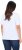 Ulla Popken Flocked Short Sleeve Graphic Tee Snow White - Koszulki z nadrukiem dla kobiet - 