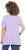 Ulla Popken Palm Tree Print Pointed Hem Tee Lavender - Koszulki z nadrukiem dla kobiet - 