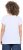 Ulla Popken Cross Stitch Short Sleeve Tee Snow White - Koszulki z nadrukiem dla kobiet - 