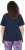 Ulla Popken Shell Picker Club Short Sleeve Graphic Tee Navy - Koszulki z nadrukiem dla kobiet - 