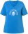 Ulla Popken Shell Picker Club Short Sleeve Graphic Tee Teal Blue - ODZIEŻ DAMSKA 40-66 - 