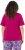 Ulla Popken Shell Picker Club Short Sleeve Graphic Tee Magnolia Red - Koszulki z nadrukiem dla kobiet - 