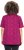 Ulla Popken Snake Print V-Neck Tee Magnolia Red - Koszulki z nadrukiem dla kobiet - 