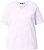 Ulla Popken Abstract Animal Print Short Sleeve Tee Lavender - Koszulki z nadrukiem dla kobiet - 