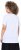 Ulla Popken Bow Short Sleeve Graphic Tee Snow White - Koszulki z nadrukiem dla kobiet - 