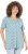 Ulla Popken Tile Print Short Sleeve Pleated Tee Light Moss Green - Koszulki z nadrukiem dla kobiet - 