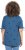 Ulla Popken Bow Print Split Sleeve Tee Indigo Denim - Koszulki z nadrukiem dla kobiet - 