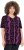 Ulla Popken Letter Print Short Sleeve Tee Magnolia Red - Koszulki z nadrukiem dla kobiet - 