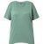 Ulla Popken Quick Drying Pointed Hem Stretch Fit Tee Ivy Green - T-shirty - 