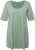 Ulla Popken Essential Front Pleat Tee Light Moss Green - T-shirty - 