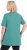 Ulla Popken Essential Front Pleat Tee Green - T-shirty - 
