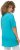 Ulla Popken Essential Front Pleat Tee Deep Aqua - T-shirty - 