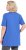 Ulla Popken Essential Front Pleat Tee Peacock Blue - T-shirty - 