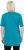 Ulla Popken Essential Front Pleat Tee Teal - T-shirty - 