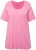 Ulla Popken Essential Front Pleat Tee Light Pink - T-shirty - 