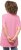 Ulla Popken Essential Front Pleat Tee Light Pink - T-shirty - 