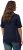 Ulla Popken Piping Accent Functional UVP 50+ Stretch Knit Top Navy Blue - T-shirty - 
